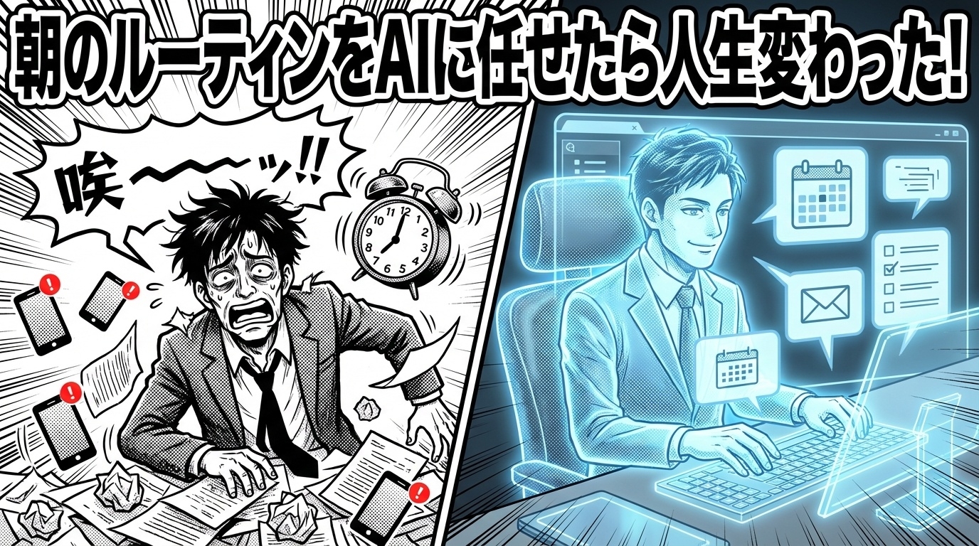 手作業とAI自動化の圧倒的な差