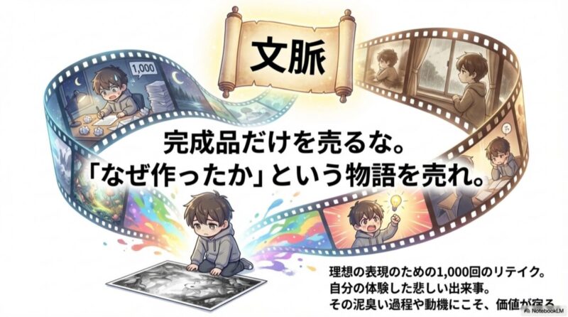 文脈（ストーリー）を売る