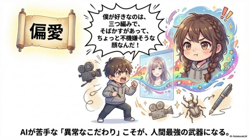 偏愛とフェティシズムを突き詰める