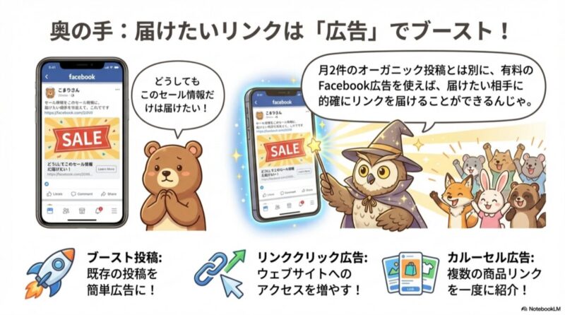 広告でブースト